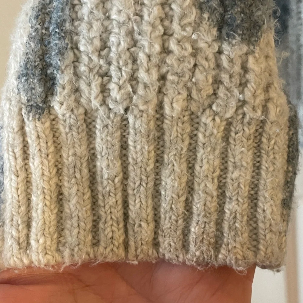 Cozy PILCRO Anthropologie Small Cowl Neck Knit Sweater - Soft Girl Aesthetic - Picture 3 of 7